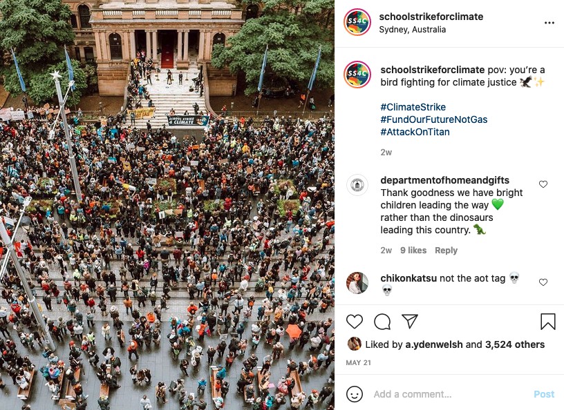 school climate protesters